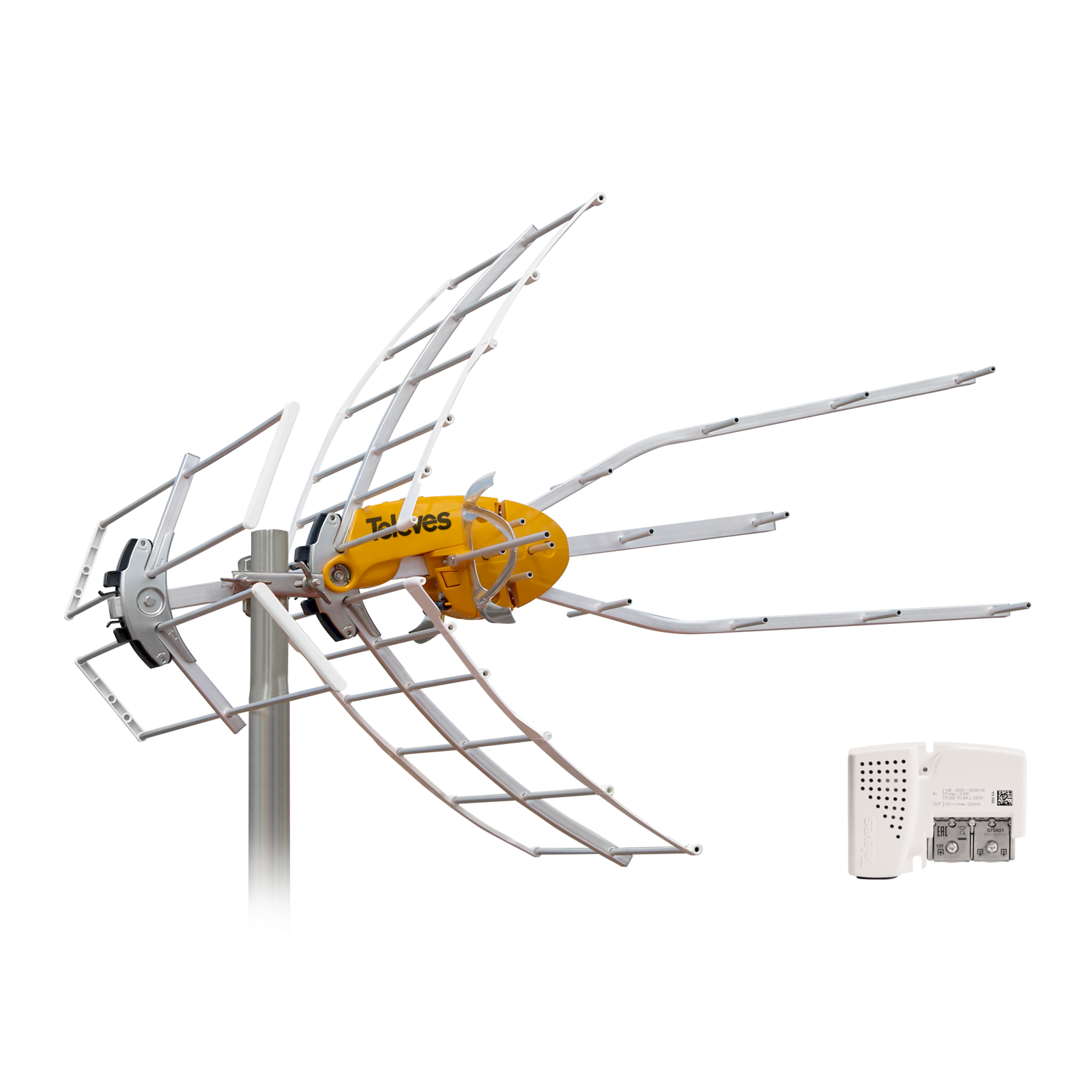 Ellipse Mix Antenna BIII/UHF, 2nd Digital Dividend (LTE700) - Image 2