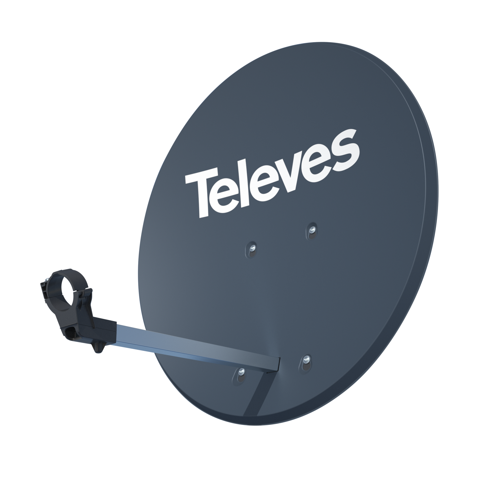 ISD 830 aluminium satellite dish 83x75cm - Image 4