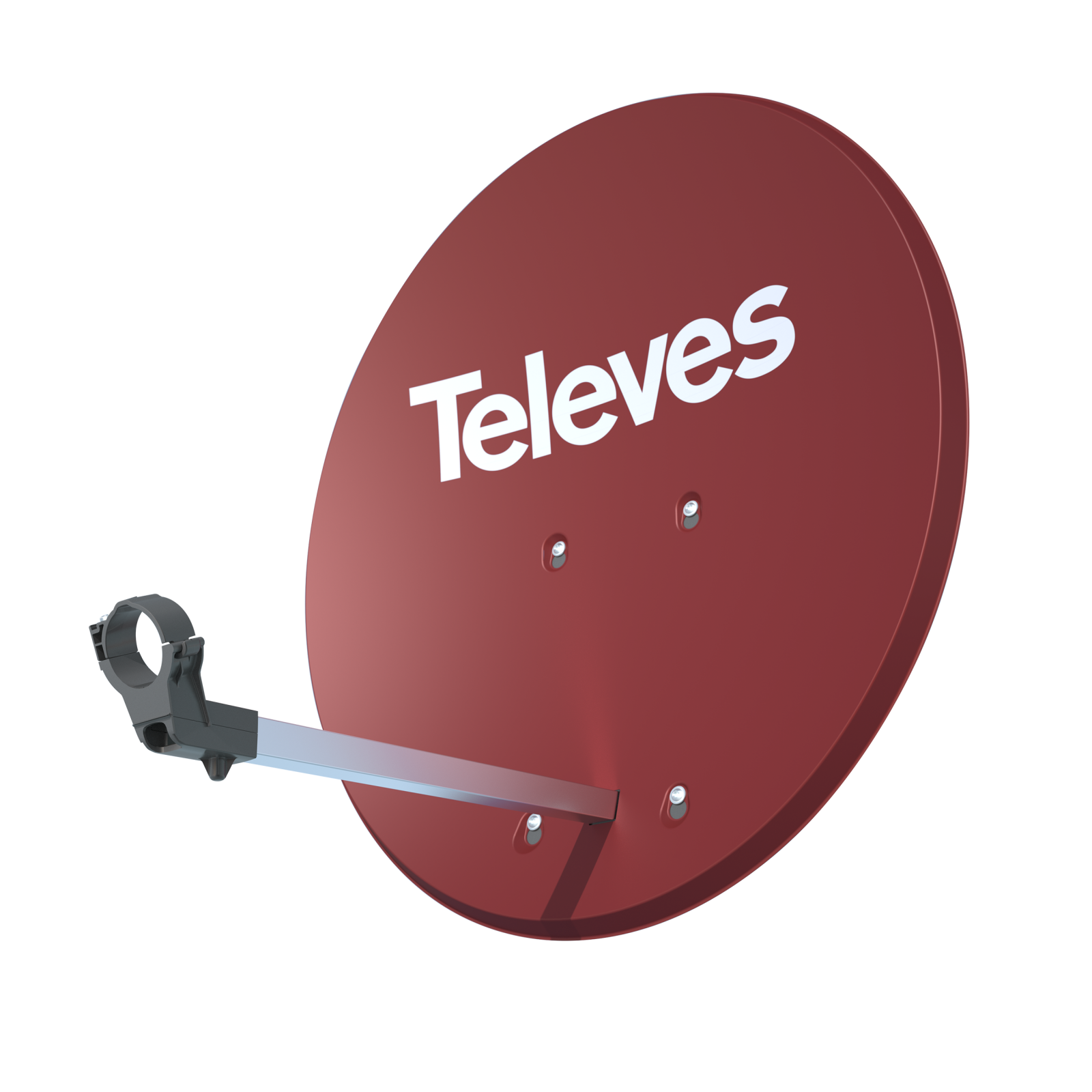 ISD 830 aluminium satellite dish 83x75cm - Image 5