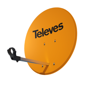 ISD 630 aluminium satellite dish 63x57cm