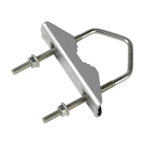 Mast clamp Ø 25...45 mm Zinc + RCP