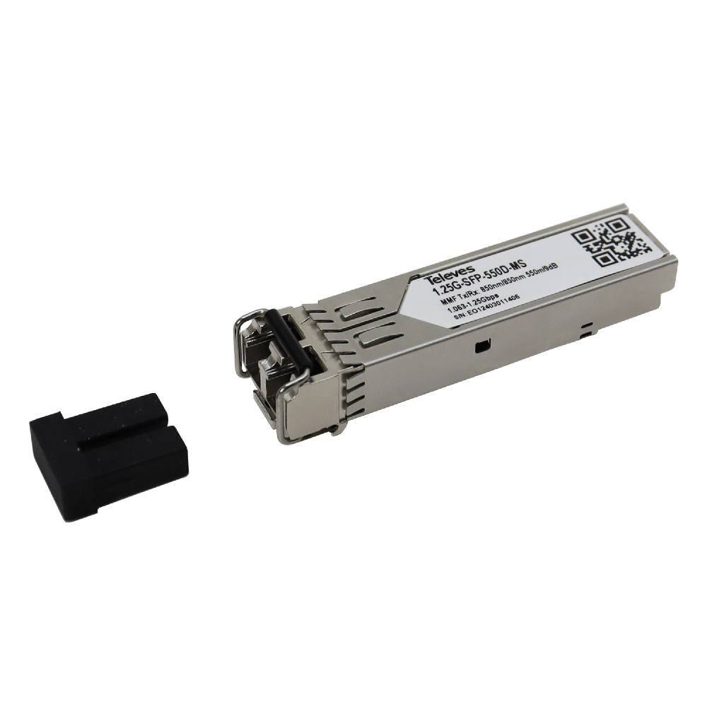 SFP Transceiver 1 GbE, 2 fibers (LC/PC) MM - Image 2